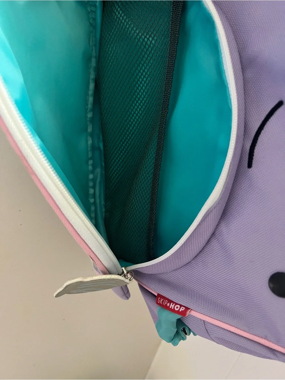 Skip Hop Narwhal Toddler Backpack Purple Preschool Book Bag Kids